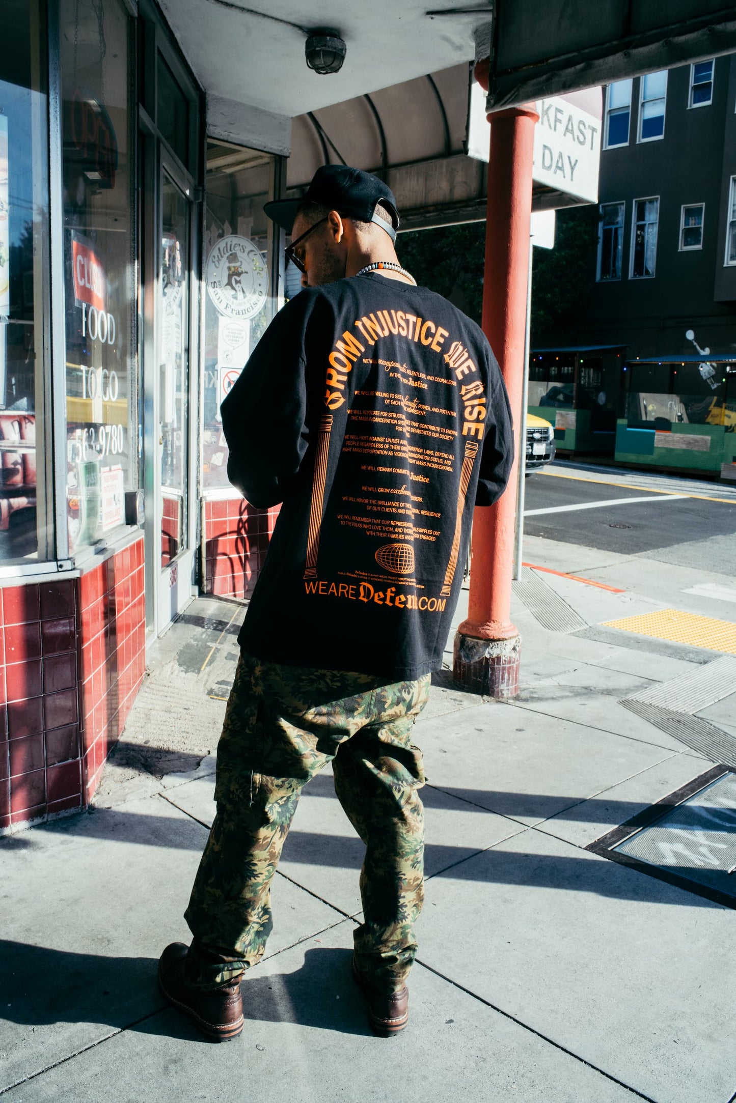 "From Injustice We Rise" L/S Shirt